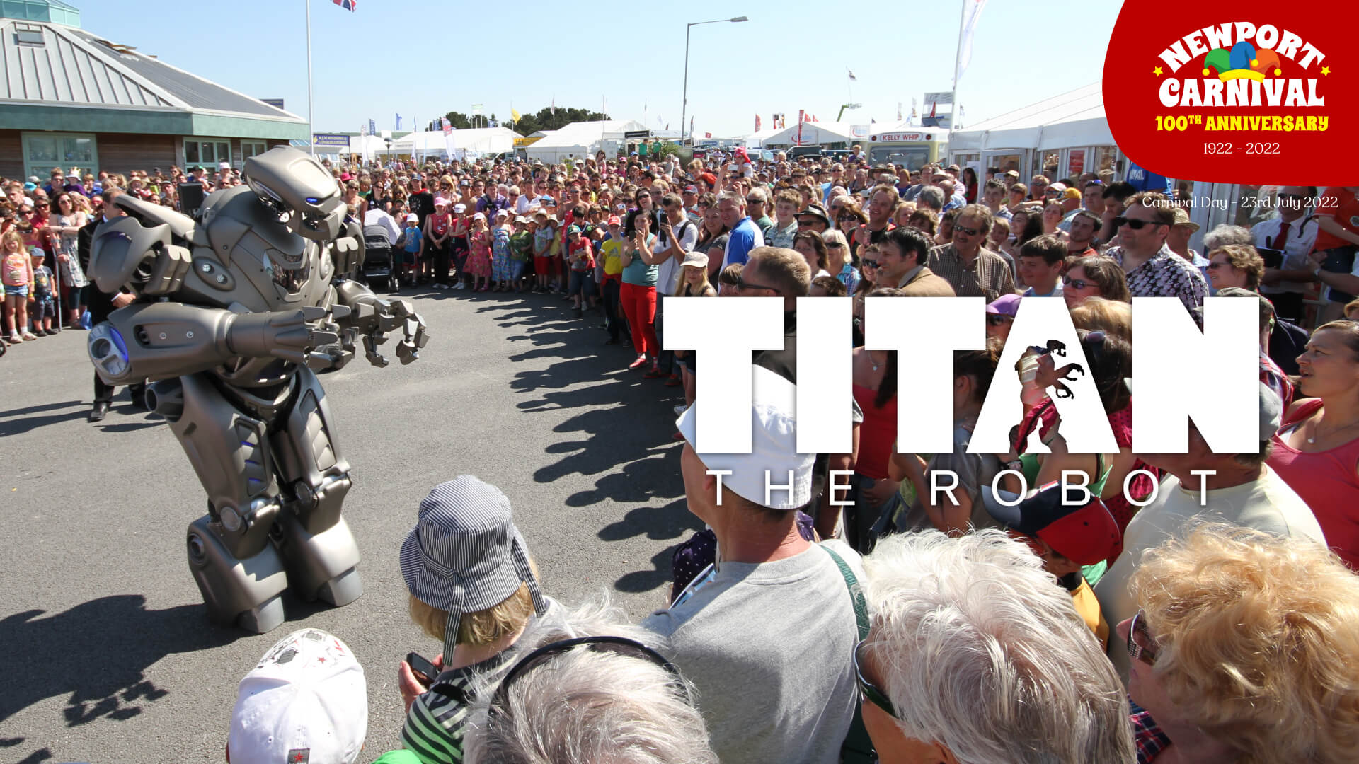 Oriental Spirt Of Christmas Parade 2022 Titan The Robot Is Coming To Newport! - Newport Carnival - Isle Of Wight